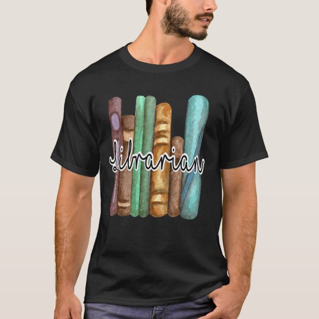 Camiseta Tee Bibliotecário (Frente)