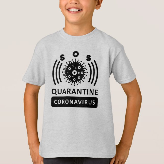 Camiseta Tee Boys COVID-19 (Frente)