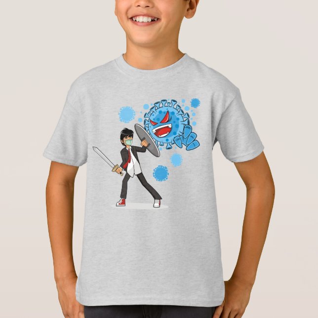 Camiseta Tee Boys COVID-19 (Frente)