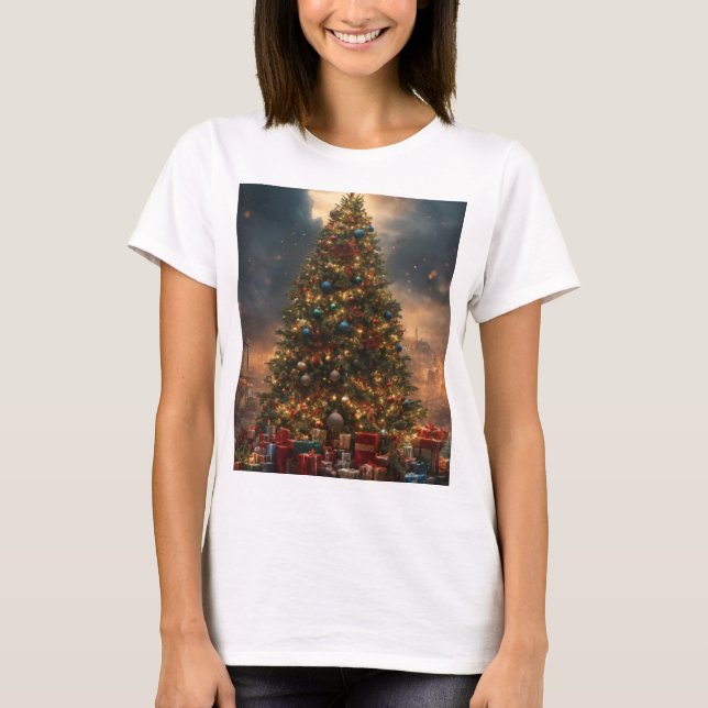 Camiseta Tee Branco Clássico Mais Avançado: Estilo de Etern (Frente)