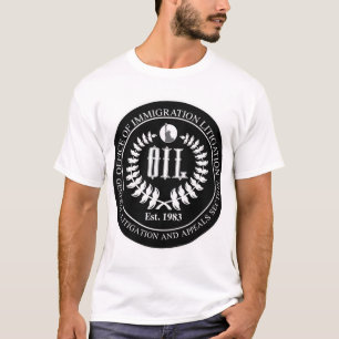Camiseta Tee branco masculino - Logotipo escuro