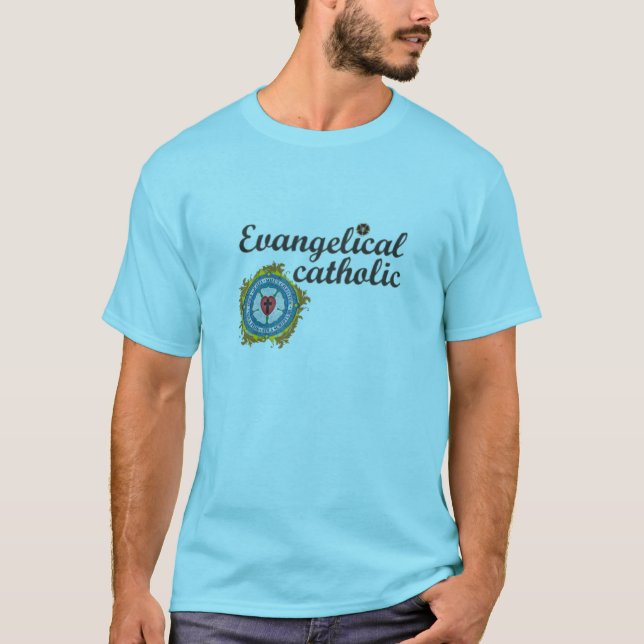 Camiseta Tee Católica Evangélica (Frente)