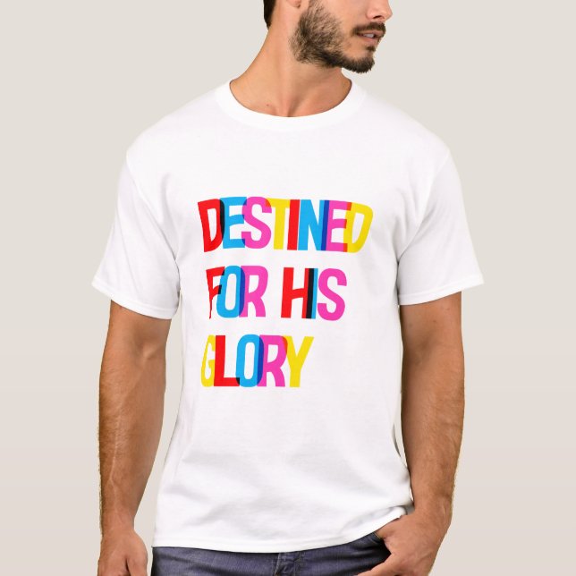 Camiseta Tee Cristã Unisex, Inspirada Na Fé, Confortável (Frente)