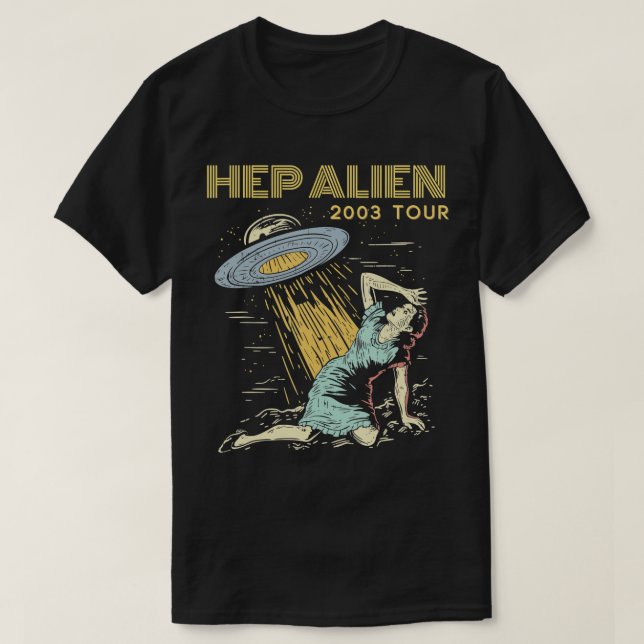 Camiseta Tee Da Banda Da Hep - T-Shirt Da Tee Da Pop (Frente do Design)
