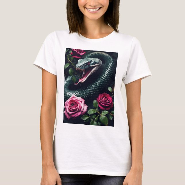 Camiseta "Tee da Embraço Serpente de Gaia" (Frente)