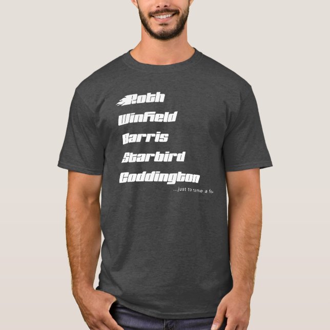 Camiseta Tee da Família Personalizada (Frente)