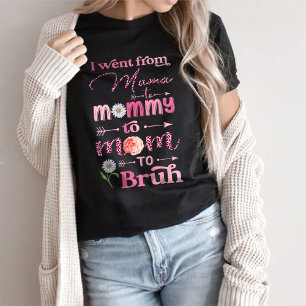 Camiseta Tee Da Mãe, presente de Dia de as mães, Presente P