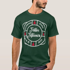 Camiseta Tee Da Tripulação Clássica De Cessantes Festivos (