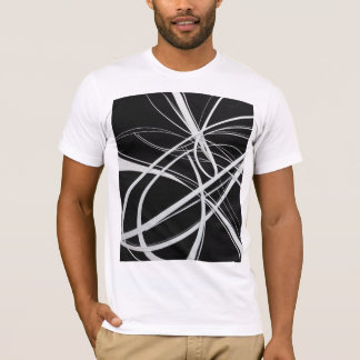 Camiseta Tee de Abstrato de Captura de Olhos,