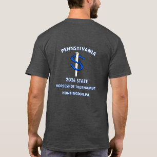 Camiseta Tee de Arremesso de Ferradura Básica Dark Horse