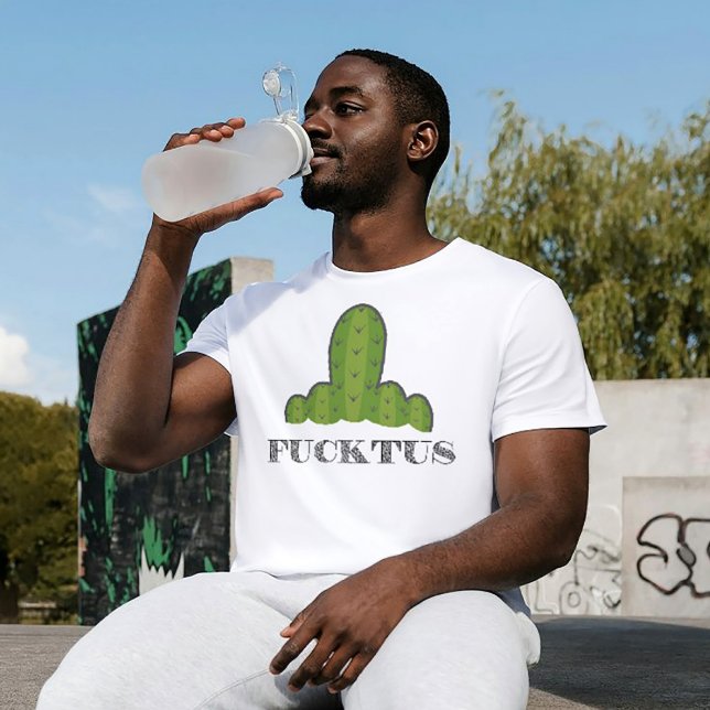 Camiseta Tee de Cactus, Muito Humor (Criador carregado)