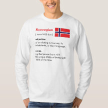 Tee de Definição Norweigen