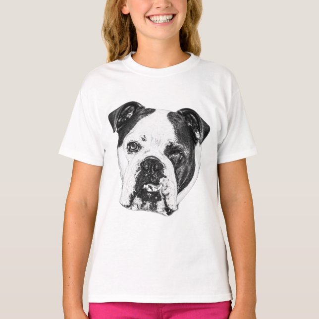 Camiseta Tee de Fechamento do Bulldog (Frente)