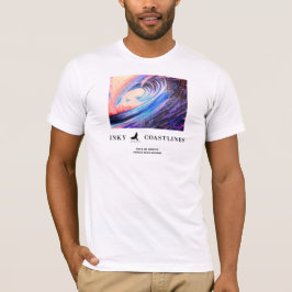 Camiseta Tee de Homens das Ondas Recoleta