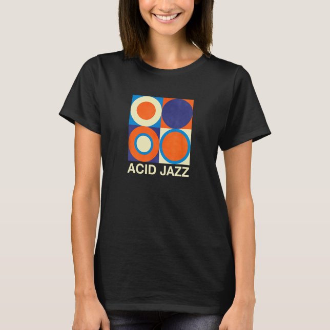 Camiseta Tee de Jazz com Ácido Retroativo (Frente)
