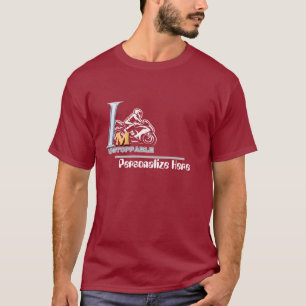 Camiseta Tee de Motivação Personalizada do Cavaleiro de Bic