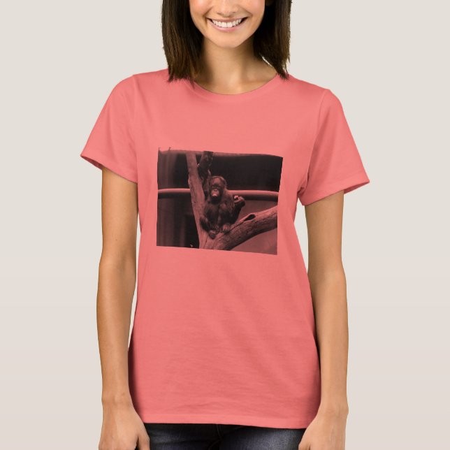 Camiseta tee de orangotão (Frente)