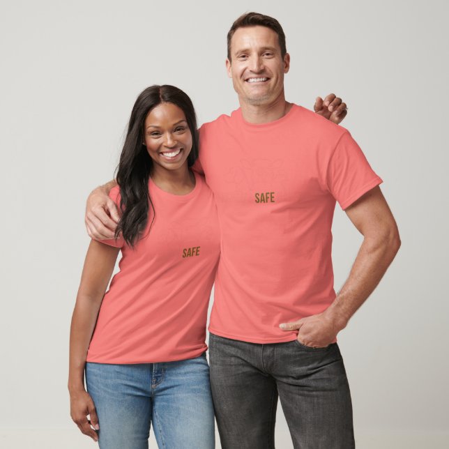 Camiseta Tee de Pasado, de Longa Folga, de Homens (Unissex)