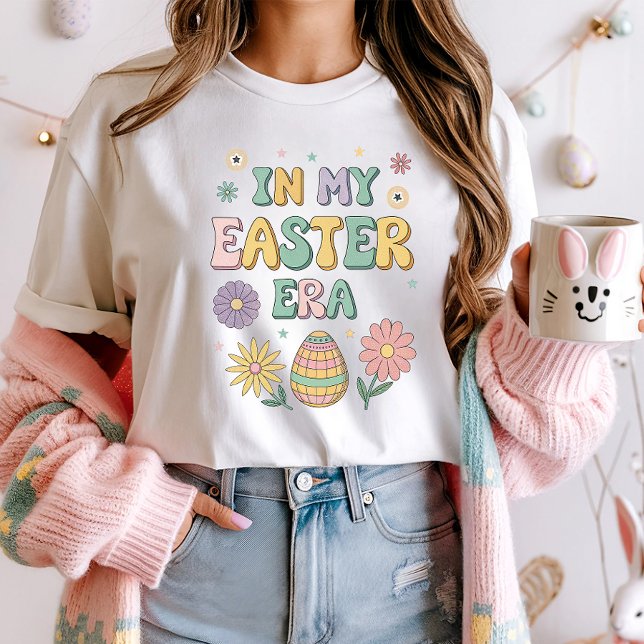 Camiseta Tee de Páscoa de Groovy; Primavera de Pastel de Cu (Criador carregado)