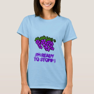Camiseta Tee de Uvas Estompadas Frescas