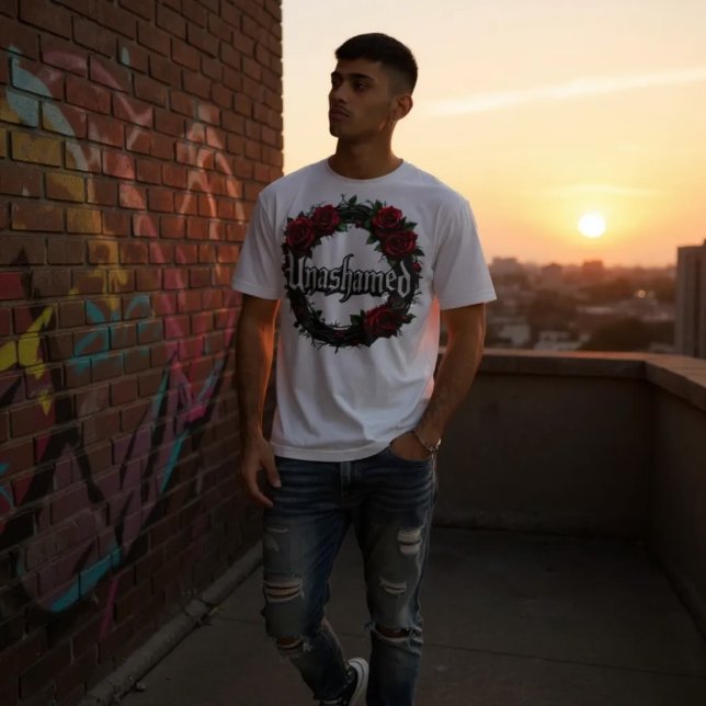 Camiseta Tee de Valor Sem Dúvida (Criador carregado)