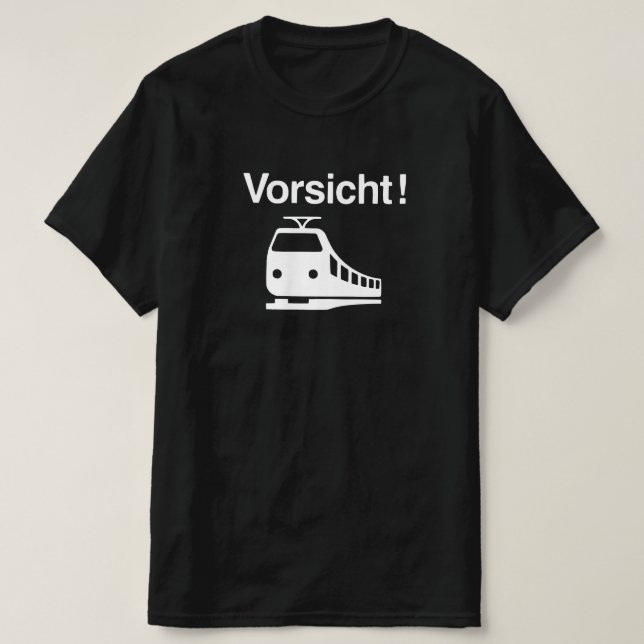 Camiseta Tee de Vorsicht (Frente do Design)