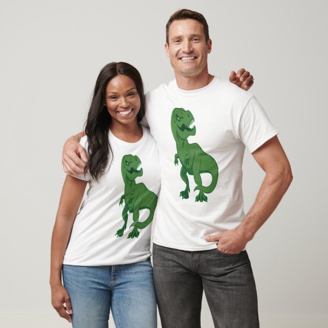 Camiseta Tee Dinossauro legal | T-Rex Dino - T-shirt gráfic (Unissex)