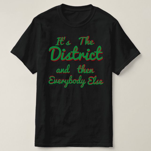 Camiseta Tee Distrito (Frente do Design)