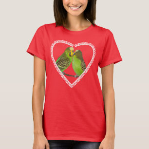 Camiseta Tee do Amor e Beijos (para Cores Escuras)
