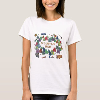 Camiseta Tee do Campo Superior de Montanha feminino de 2006