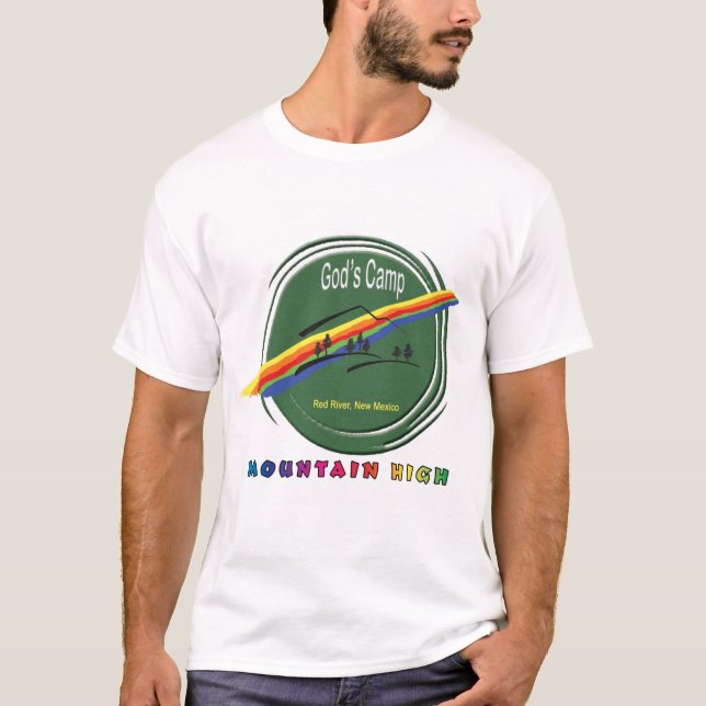 Camiseta Tee do Campo Superior de Montanha Masculina de 201 (Frente)