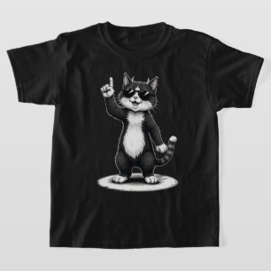Camiseta Tee do Dançarino do Cat Rock legal Presente de M