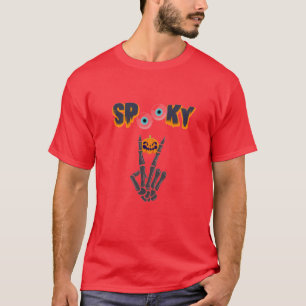 Camiseta Tee do Dia das Bruxas de Spooky Season: Gráfico de