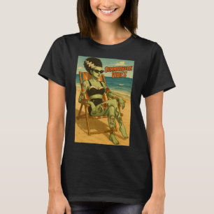 Camiseta Tee do Estilo Gótico da Praia do Summerbetween Vib