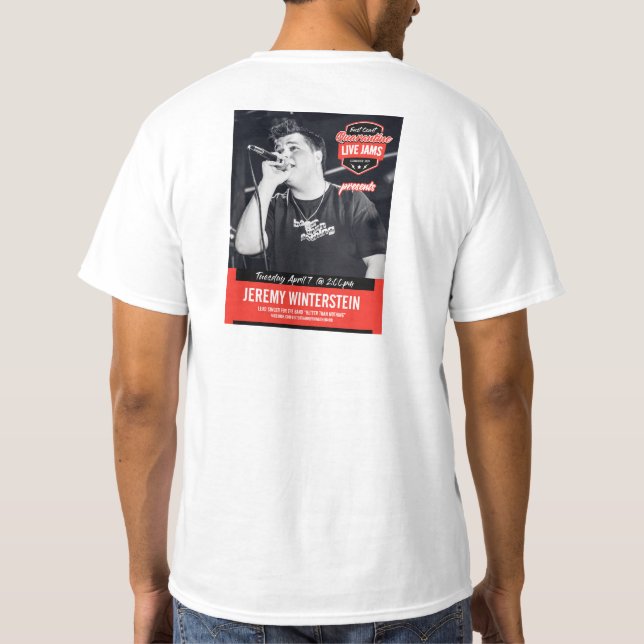 Camiseta Tee do fundador - Jeremy Winterstein (Verso)