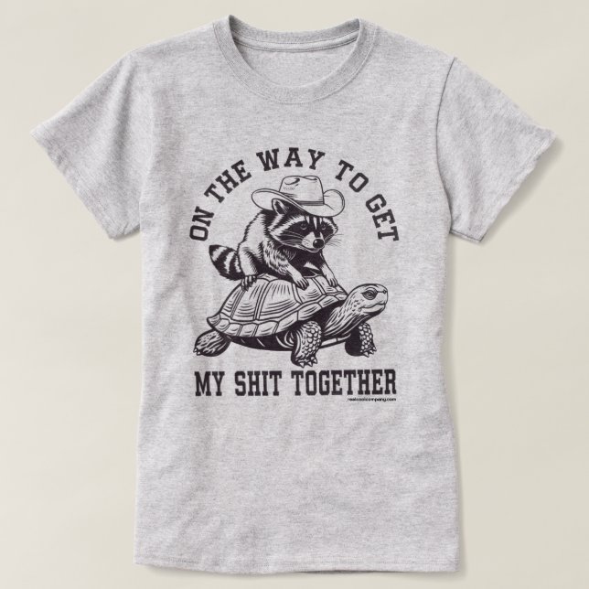 Camiseta Tee do Humor Sassy & Witty para Adultos - Teto Eng (Frente do Design)