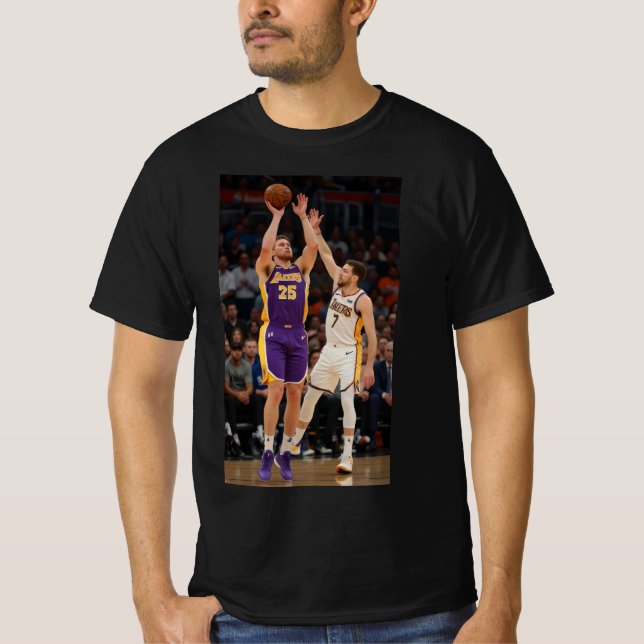 Camiseta Tee do Hustle de Basquete: Bolha, t-shirt do Shoot (Frente)