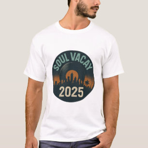 Camiseta Tee do logotipo Unisex 2025 no Soul Vacay
