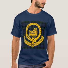 Camiseta Tee do logotipo Unisex Tartan