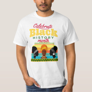 Camiseta Tee do Mês da História Negra Comemorativa"