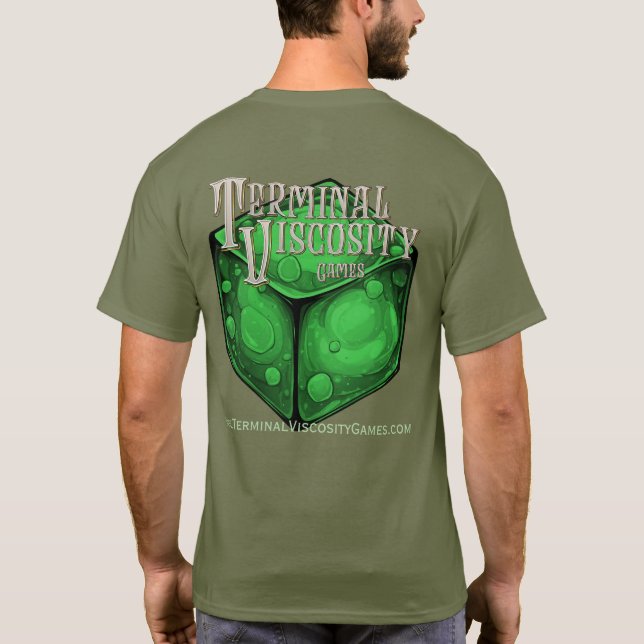 Camiseta Tee do Motor de Viscosidade (Verso)
