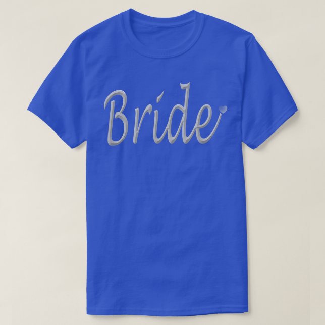 Camiseta Tee do Partido Bridal da Noiva (Frente do Design)
