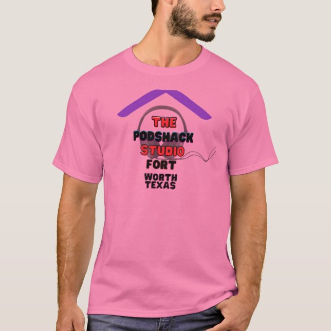 Camiseta Tee do PodShack Studio (Frente)