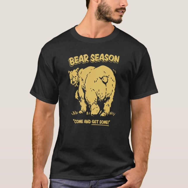 Camiseta Tee Dog Bear Season (Frente)