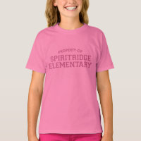 Tee Elementar De Bebê Espiritridge (Rosa)