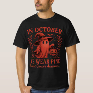 Camiseta Tee Fantasma Rosa de outubro