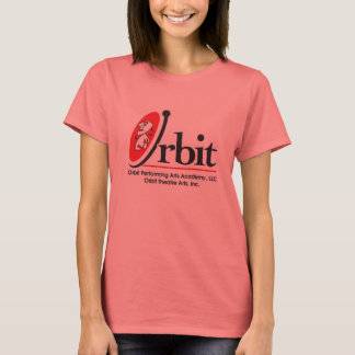Camiseta Tee feminino do logotipo órbita