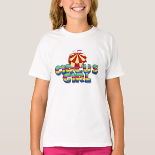 Camiseta TEE Garota de Circo