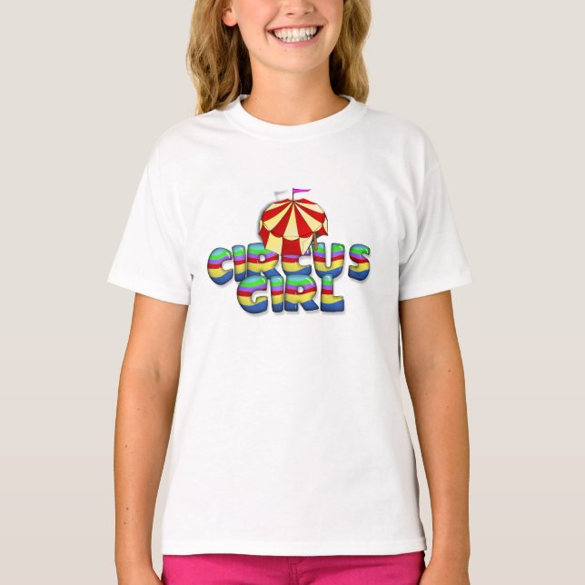 Camiseta TEE Garota de Circo (Frente)