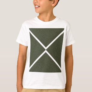 Camiseta Tee Geométrica Verde De Moisés De Corte Crise - Ca